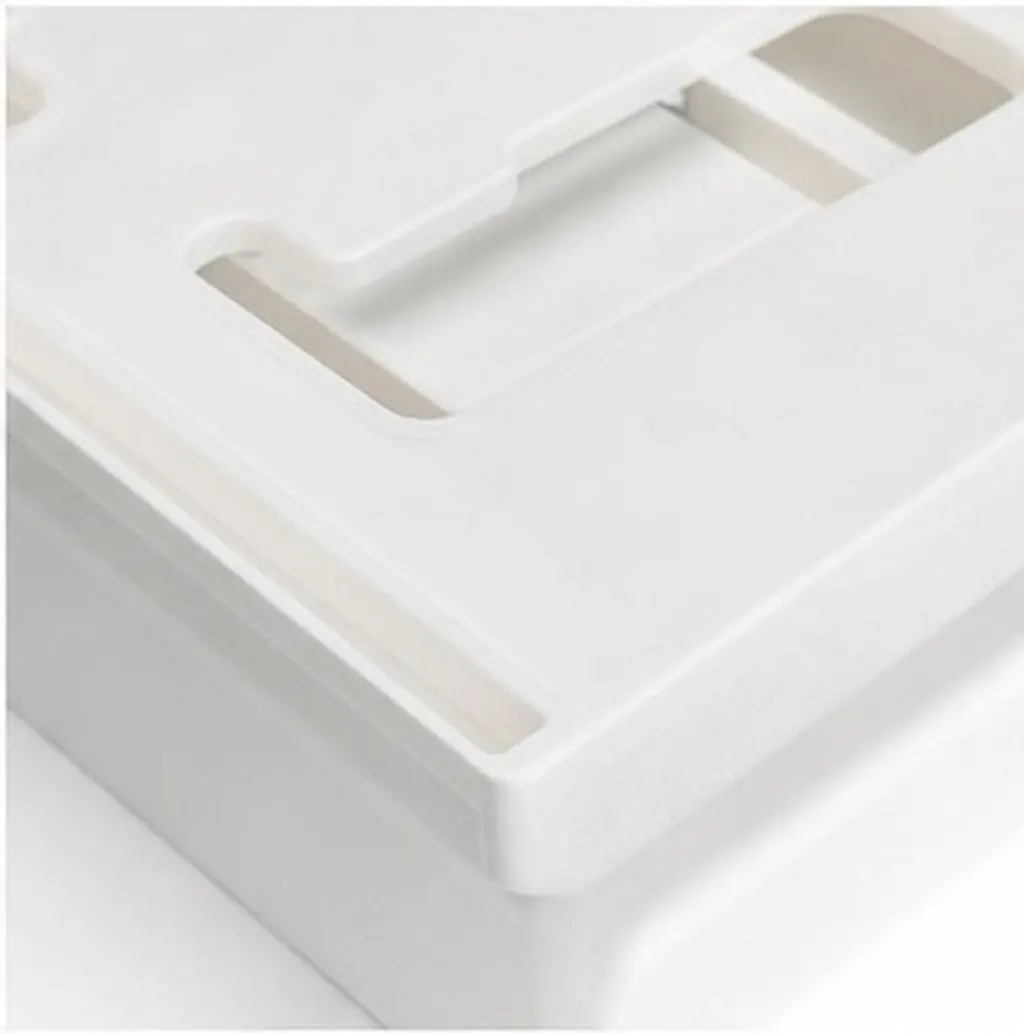 1Pcs Desk Bottom Storage Box ABS PP Material Hidden Drawer with Cover for Pens Rulers Jewelry Files Sundries Office Table