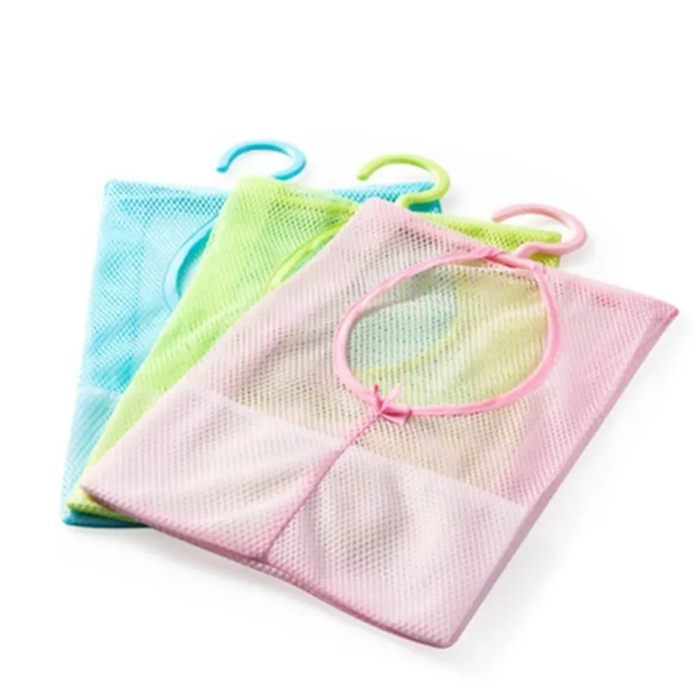 Bathroom Baby Toys Bag Multifunctional Hanging Storage Mesh Bags Baby Bath Toys Eco-Friendly Mesh Child Kids Bath Toys Baskets