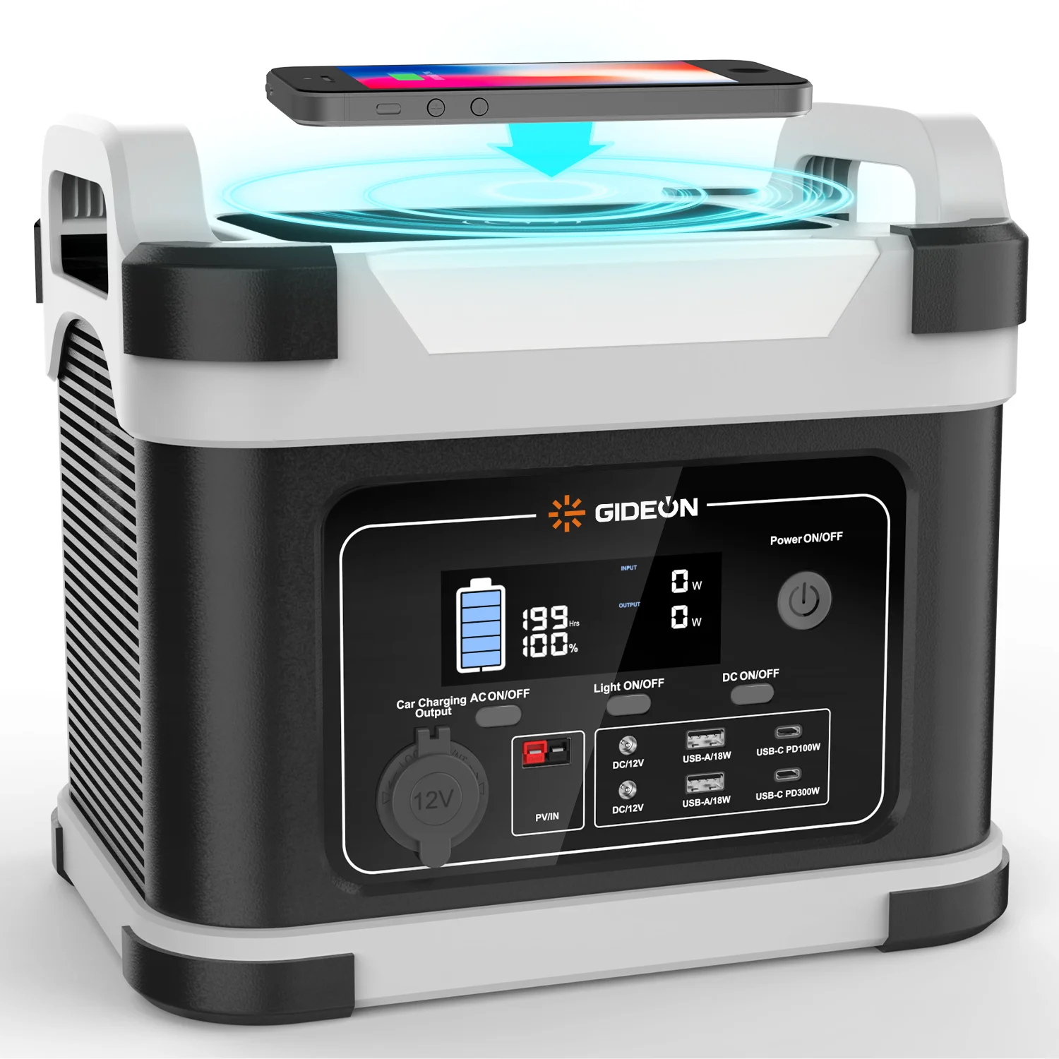 

2025 Лидер продаж 1000 Вт наружный источник питания для зарядки электростанции портативный солнечный генератор для аварийного кемпинга