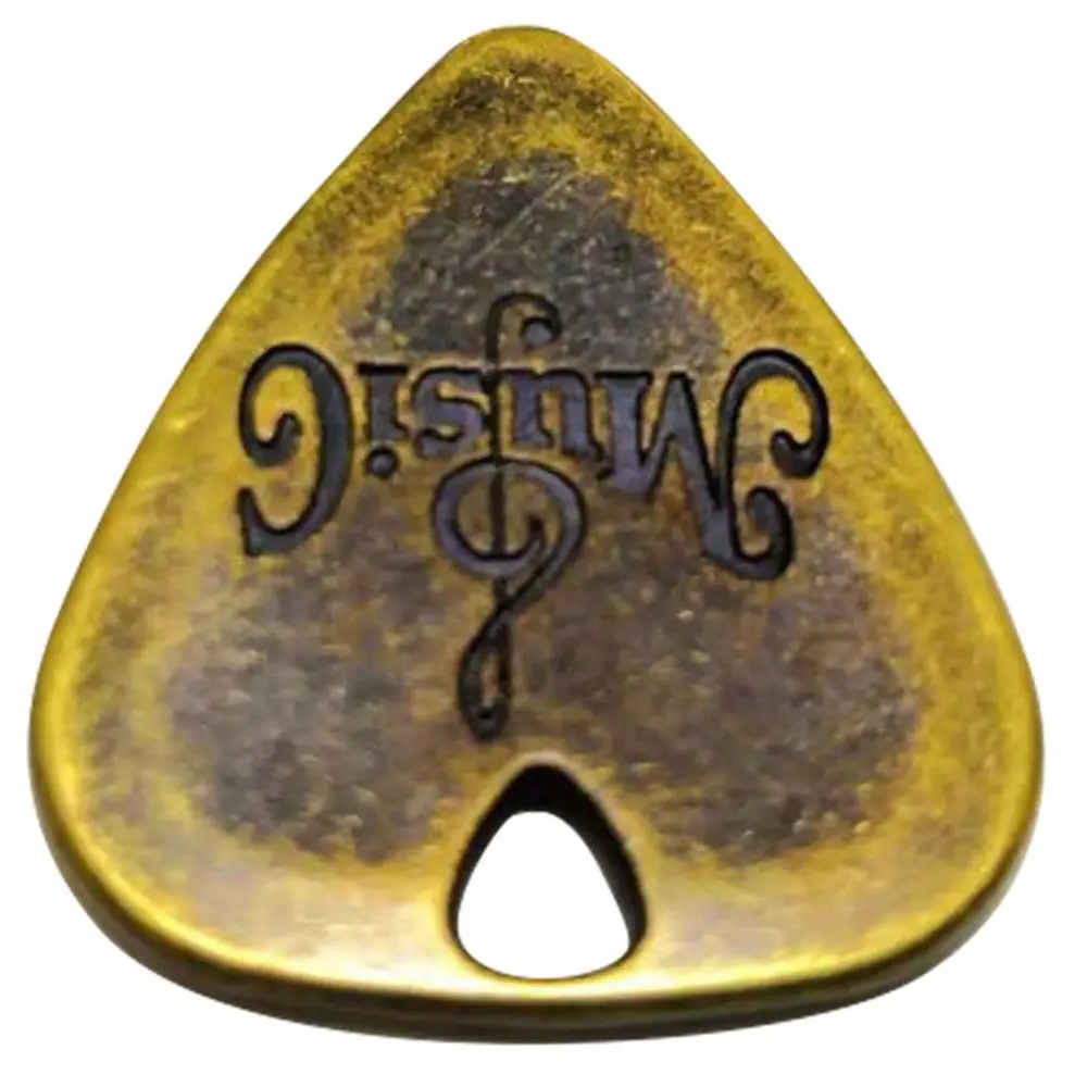 Accessories Stringed Instruments Musical Instruments Zinc Alloy Zinc Alloy Pick Plectrum Metal Guitar Pick Guitar Pick