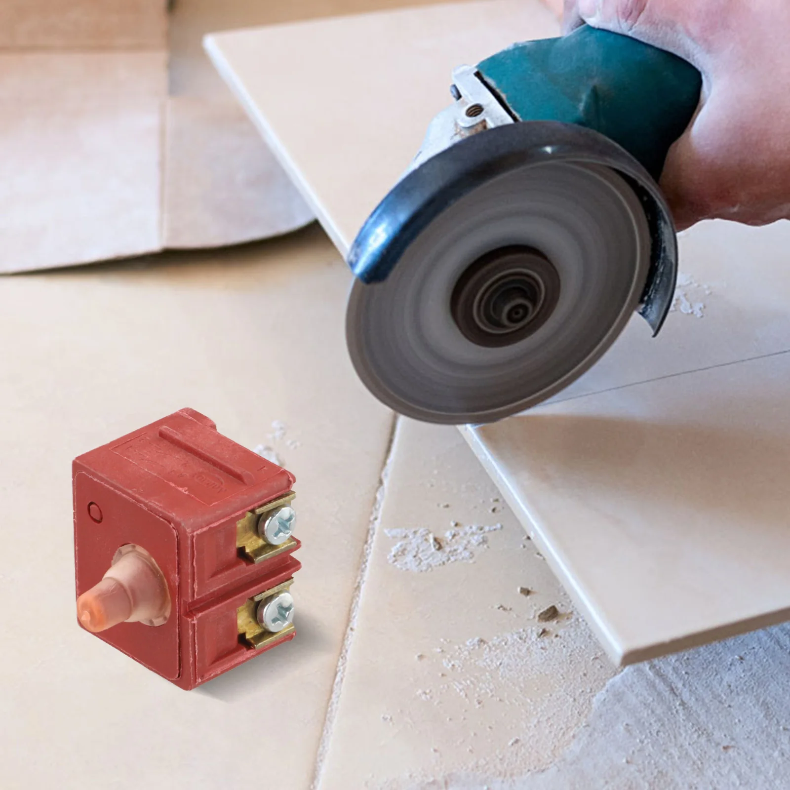 For DGA452 Angle Grinder Switch Part Replacement Sturdy 650579-7 Accessories Brushless Compact Cordless4-1/2inch