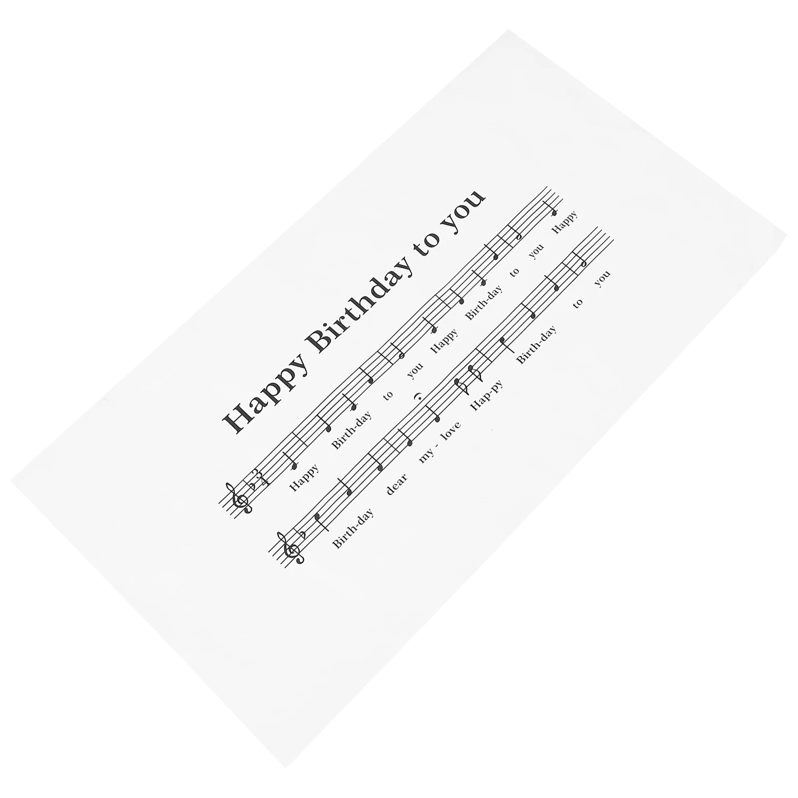 

Musical Note Hanging Cloth Birthday Backdrop Photo Decor Child Party Theme Banner Polyester Non Fading Lightweight