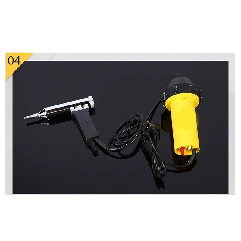 220V 700W Plastic Welding Gun Temperature Adjustable Hot Air Gun for Automobile Welding Heat Air Gun Kit Welder PE PP PVC