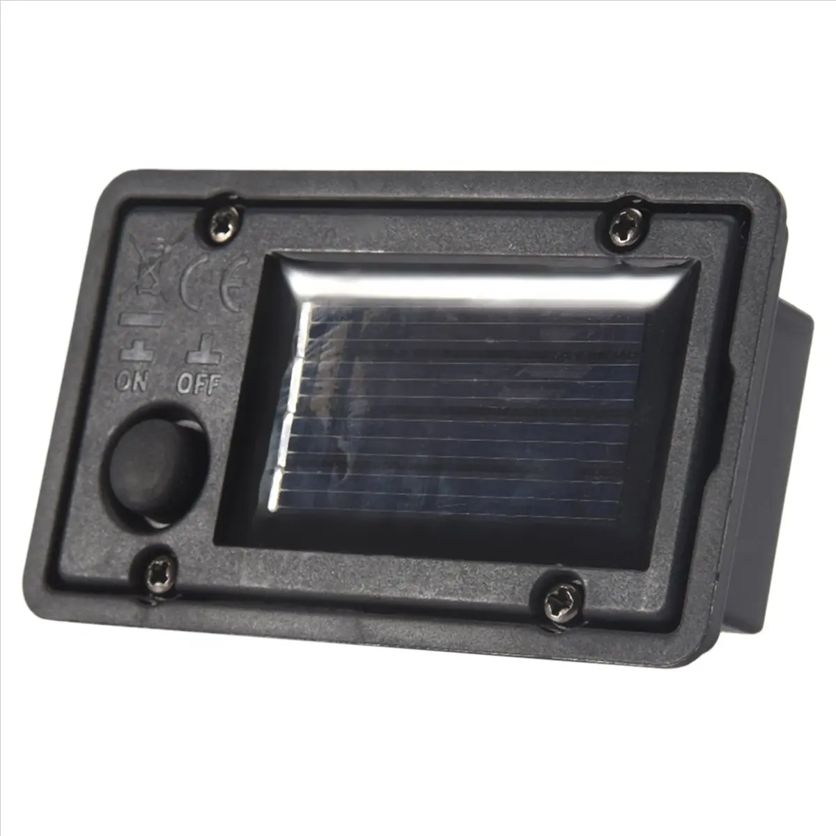 2Pcs Battery Box, Solar Lantern Light Replacement Parts Top for Outdoor Hanging Lanterns Container Home Solar Lamp