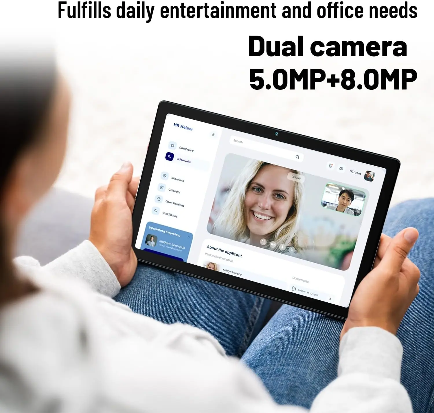 تابلت URAO 10 بوصة يعمل بنظام أندرويد رباعي النواة وذاكرة وصول عشوائي 6 جيجابايت وذاكرة قراءة فقط 64 جيجابايت إلى 128 جيجابايت و5 ميجابكسل + 8 ميجابكسل وكاميرا مزدوجة عالية الدقة IPS وشاشة WiFi وبلوتوث ولوحة كمبيوتر لوحي