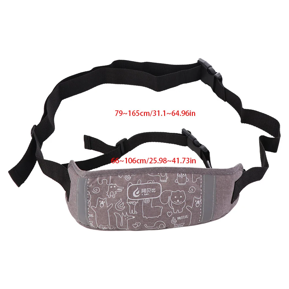 القماش دراجة نارية الأطفال حزام الأمان عاكس المحمية مقعد السلامة تسخير حزام البطن قابل للتعديل الصدر حزام آمن الأطفال #2