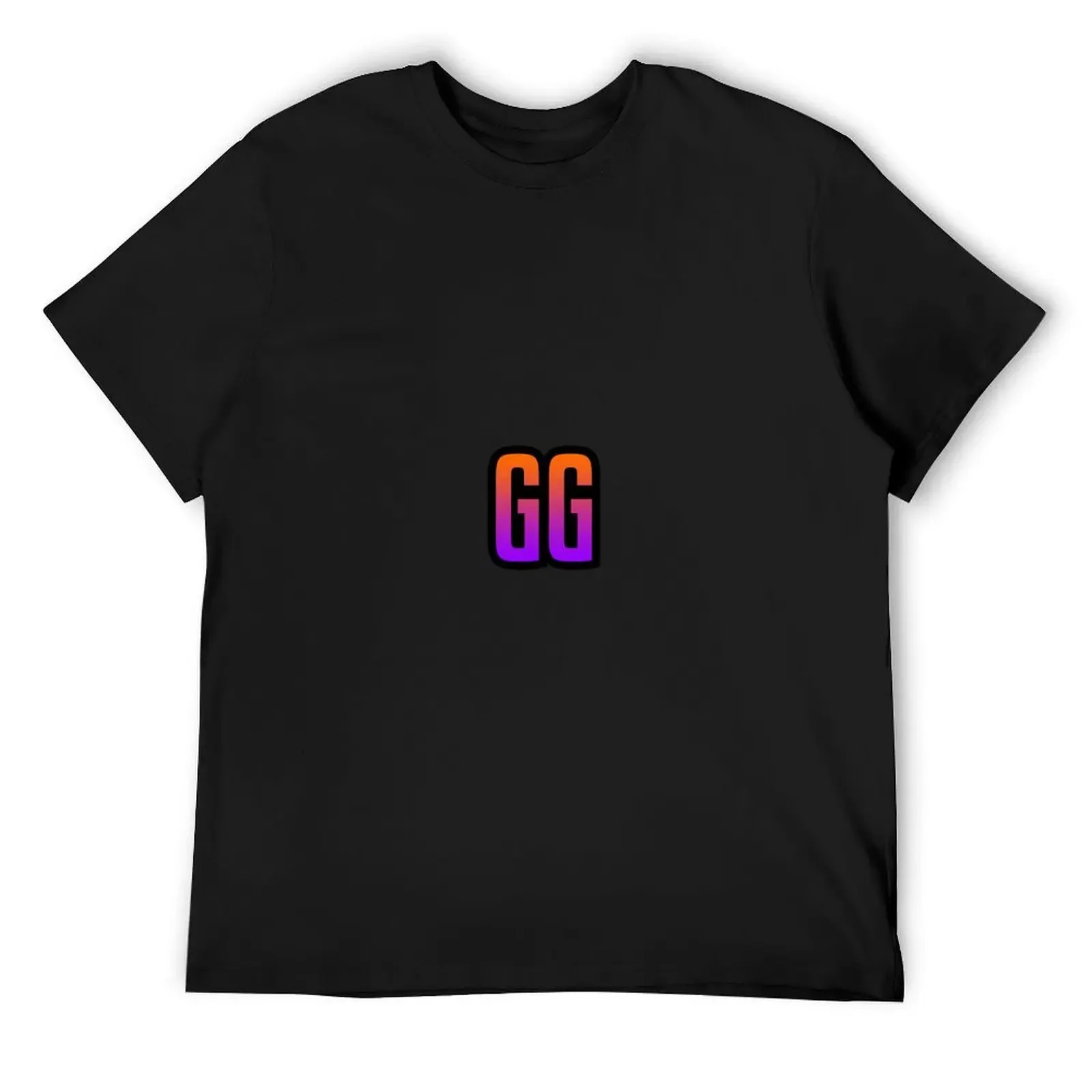 GG - Good Game - Neon Sunset T-Shirt blanks graphic tee shirt fruit of the loom mens t shirts