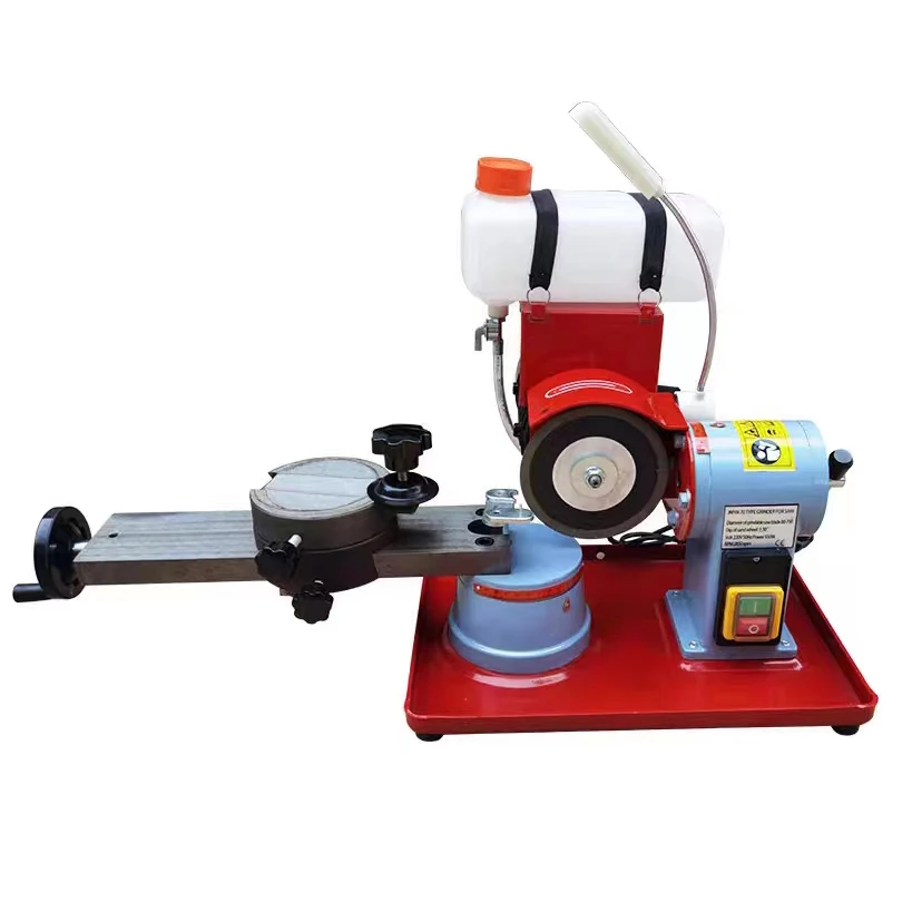 

Circular saw blade polishing machine