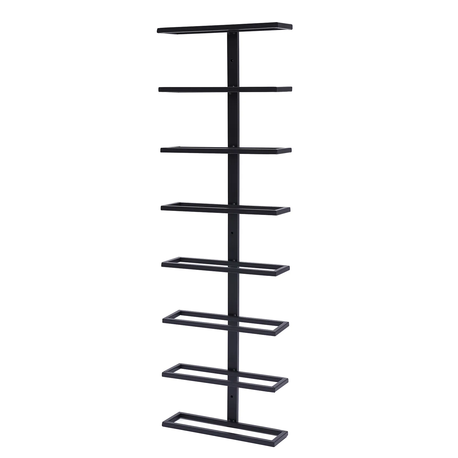 8 Bottles Vertical Wall Mounted Wine Rack Bar Kitchen Liquor Wine Bottle Cellar Holder Display Storage Organizer Home Decoration