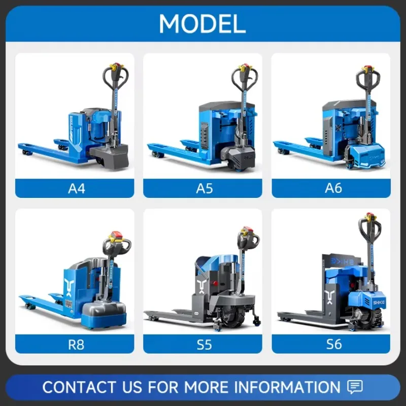 

Semi-electric stacker