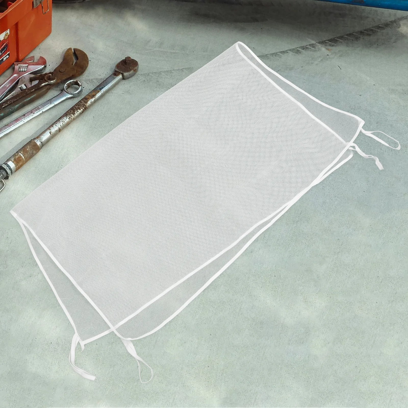 Car Water Tank Protective Net Universal Mesh Grille Guard Front Grill Shield Radiator Screen Leaf Debris Guard Automotive