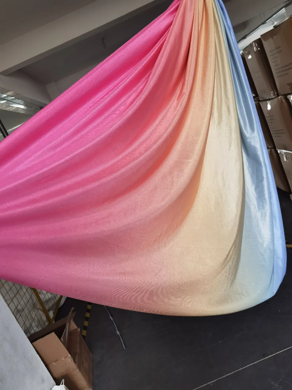 Double-layer Gradient Yoga Swing for Kids, Sensory Training Swing, Micro-elastic Hammock for Sensory Rooms