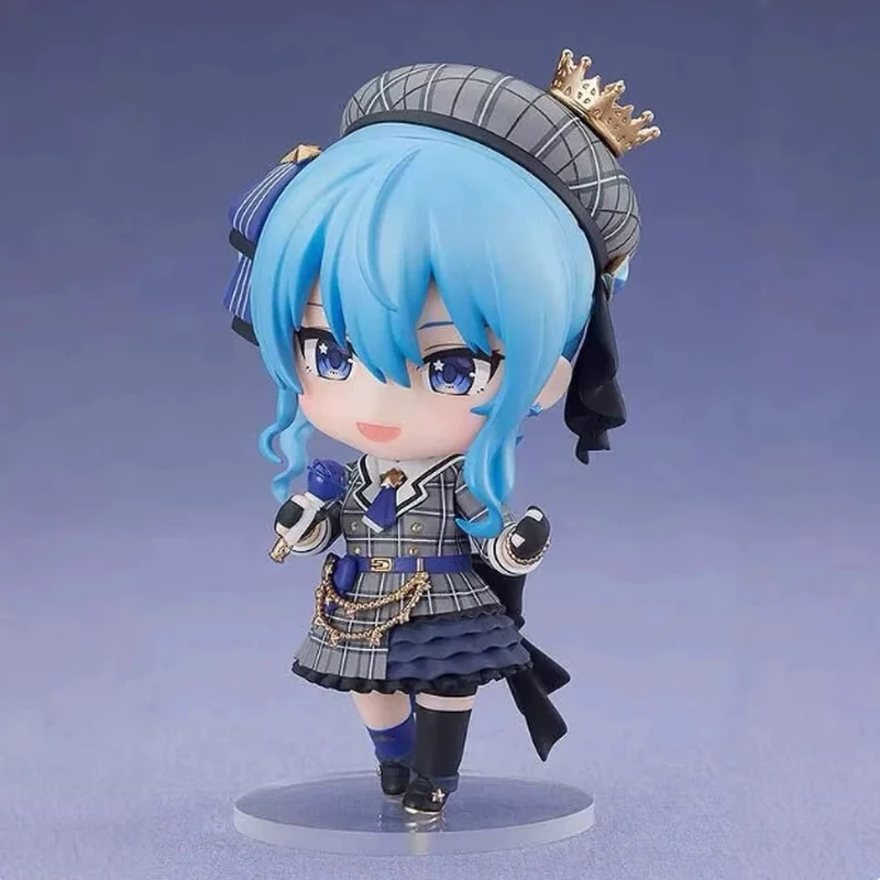 Anime Hoshimachi Suisei # 1979 Actionfiguren PVC Austauschbare Gesichter Puppe Desktop-Ornament Statue Dekoration Geschenke Sammlerstücke