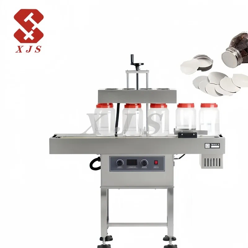 

Automatic Induction Continuous Aluminum Foil Cap Sealing Machines For Jars