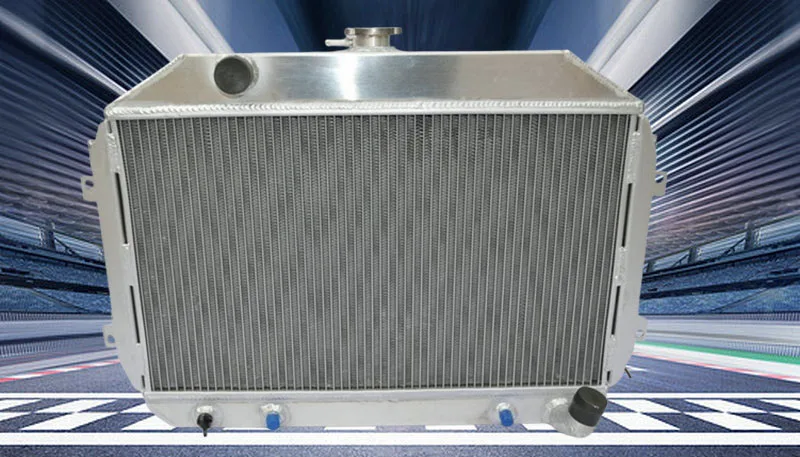 For fit Nissan/Datsun 240Z/260Z 1970-1975 71 72 73 74 75 Aluminum racing radiator AT & MT 1971 1972 1973 1974 1975 70 - view 2