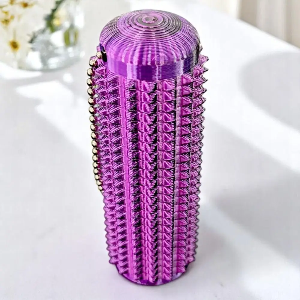 Novelty BPA-Free Tactile Sensory Keychain Portable Textured Spiky Grip Sensory Stimulation Bumpy Grippie Stim Keychain Gift