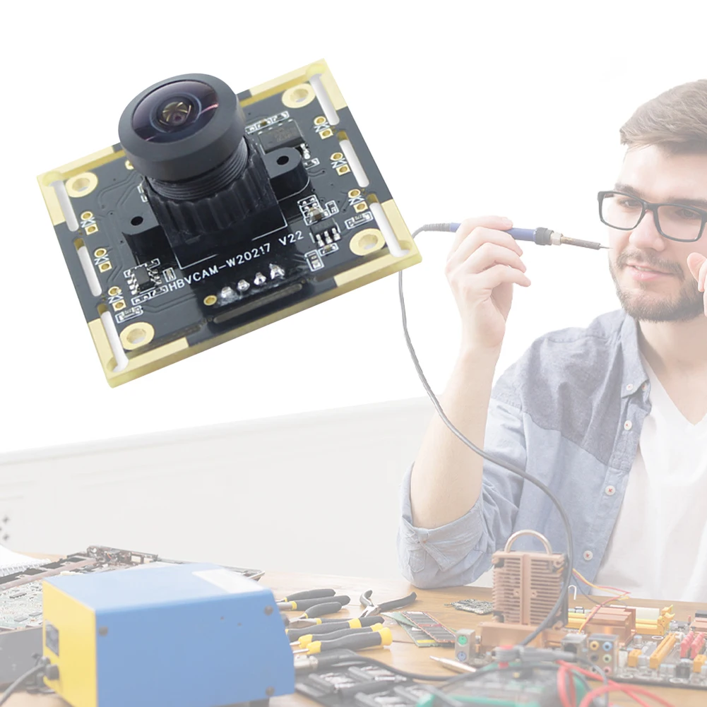 

1280x720 OV9732 Модуль видеокамеры 60/72/100/160/180 градусов USB Бесплатный драйвер Модуль ручной фокусировки для проектов распознавания лиц