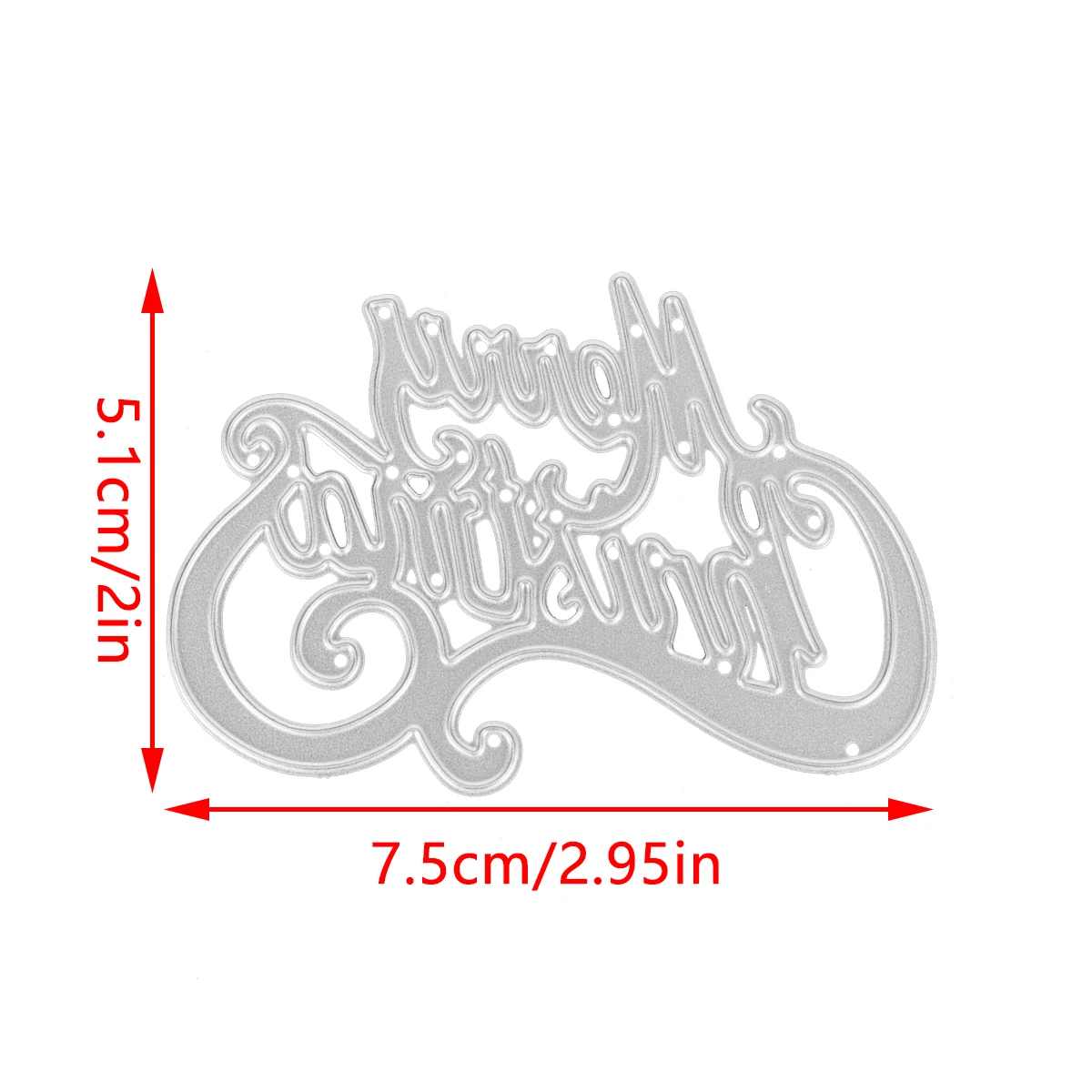 DIY Merry Christmas Cutting Dies Scrapbooking Metal Stencils paper Craft Decor Embossing