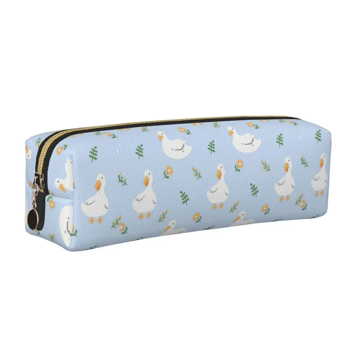 

Милые пеналы с цветком утки, сумки-карандаши с героями мультфильмов для девочек и мальчиков, большая емкость, офисная косметичка, пенал