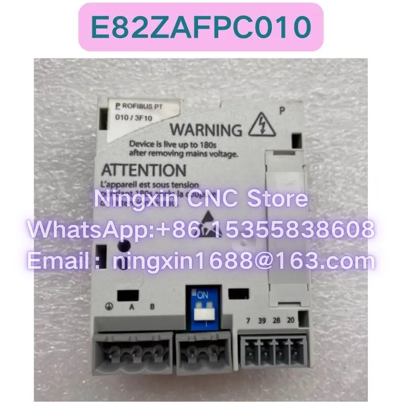 

Second-hand E82ZAFPC010 Inverter Tested OK