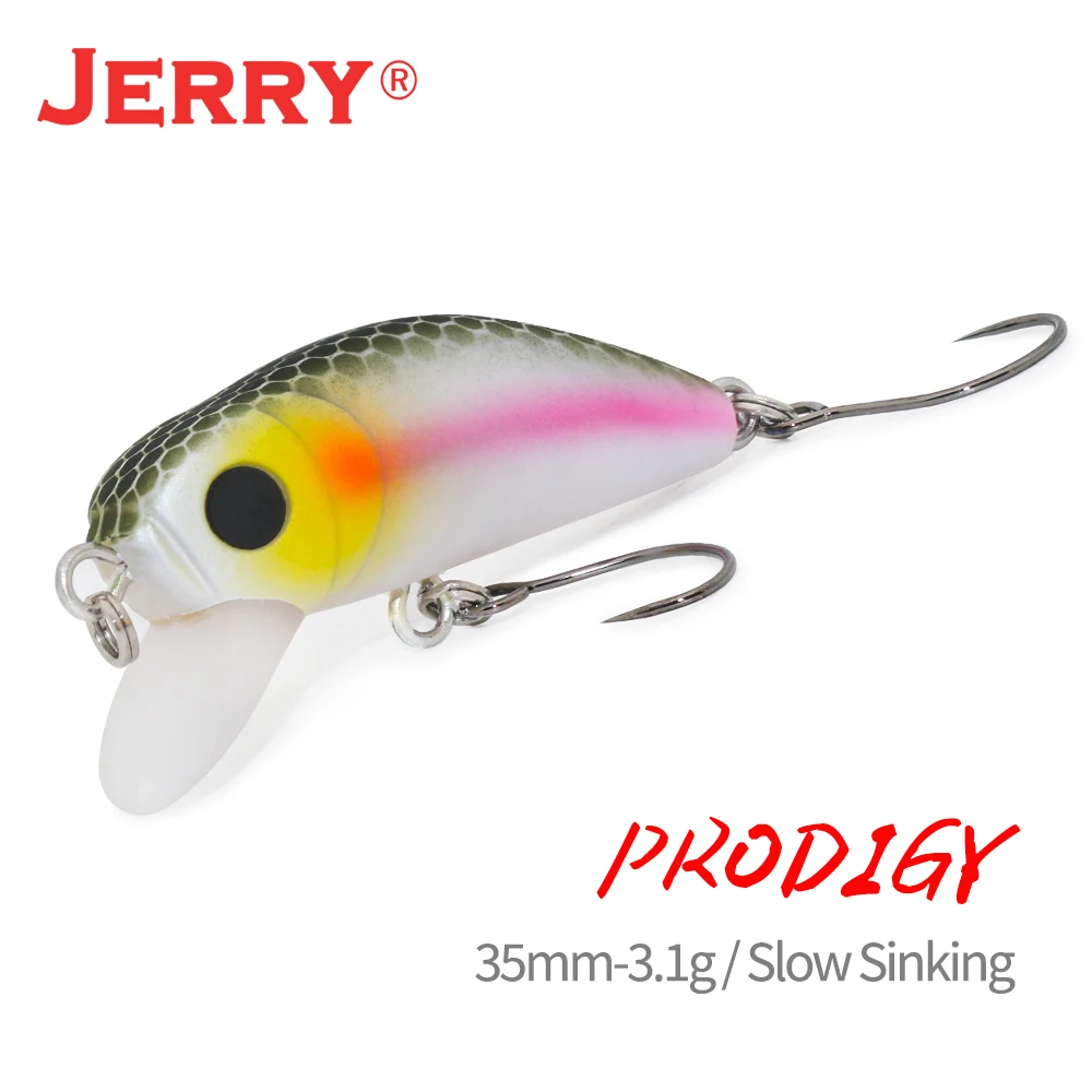 Jerry Prodigy Wobbler hundimiento lento para trucha y perca - imagen 5