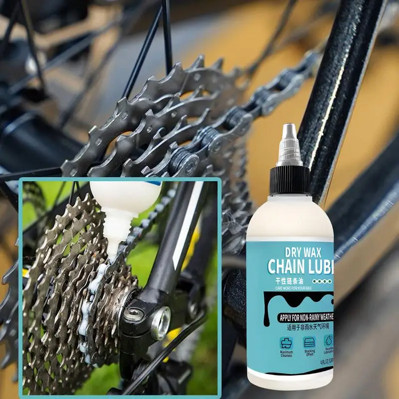 Cycle Chain Lubricant 120ml Cycle Chain Cleaning Oil Chain Wax Cycle Lubricant For All Types Of Cycles Cycle Tools & Maintenance