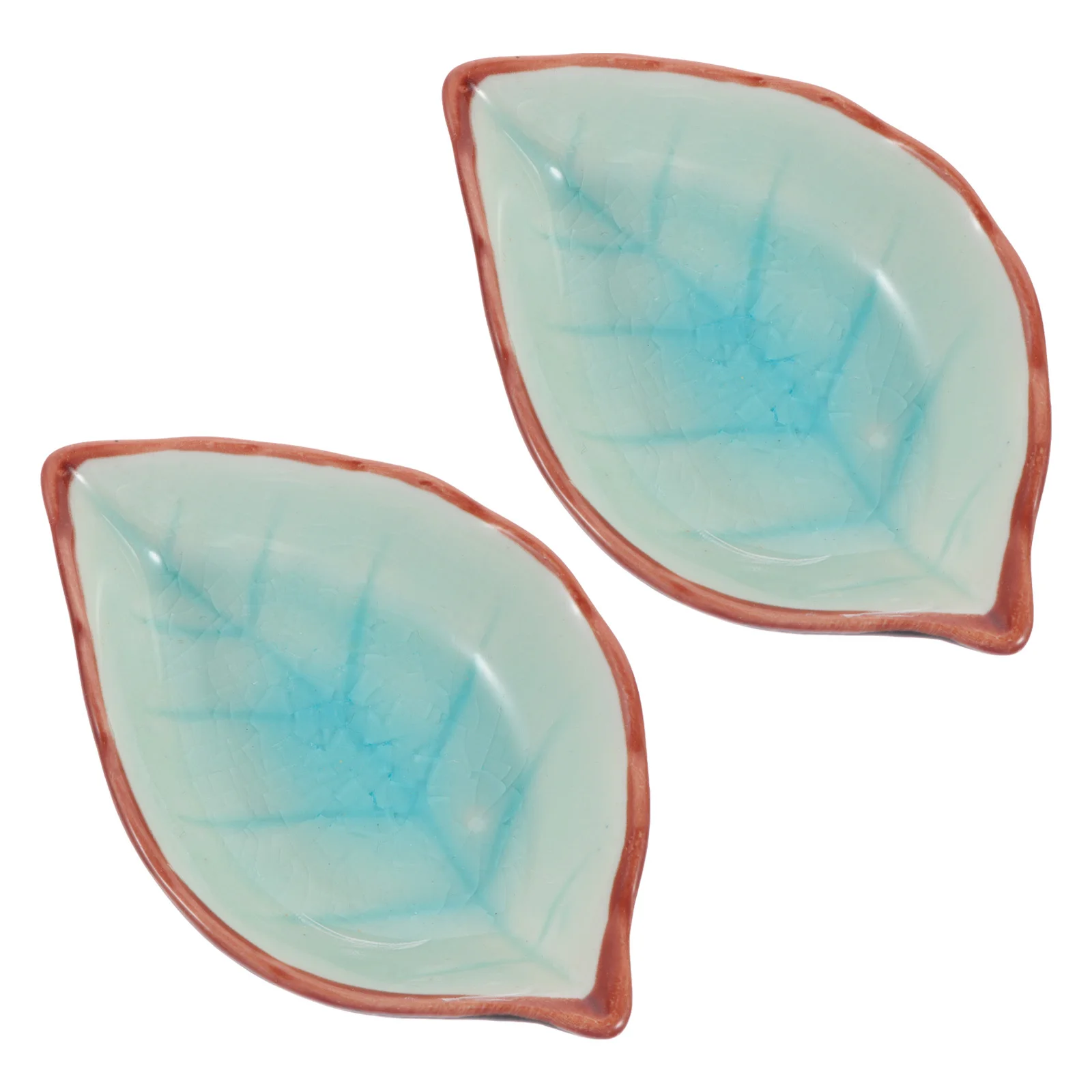 2Pcs Chinese Brush Pen Rest Ink Tray Calligraphy Ink Dish for Study Room Office Desktop Painting Ceramic Water Dish Pen Washing