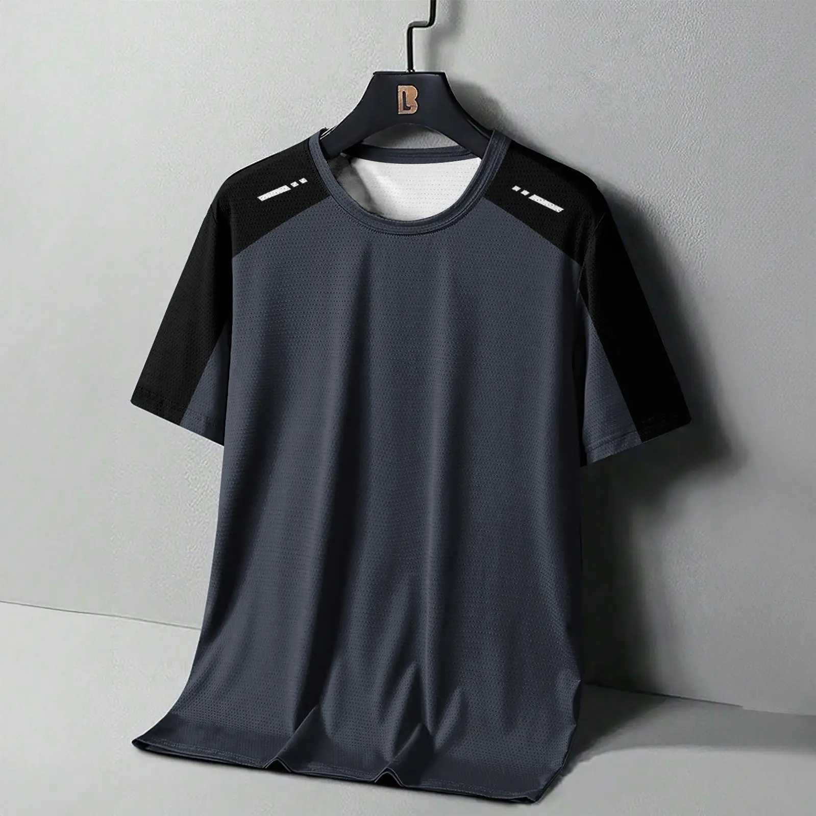 Summer Men's T Shirt Street Sport Fitness Clothing Casual Short Sleeve Print Quick-drying Clothing Outdoor Sportshirt T-Shirts image 6