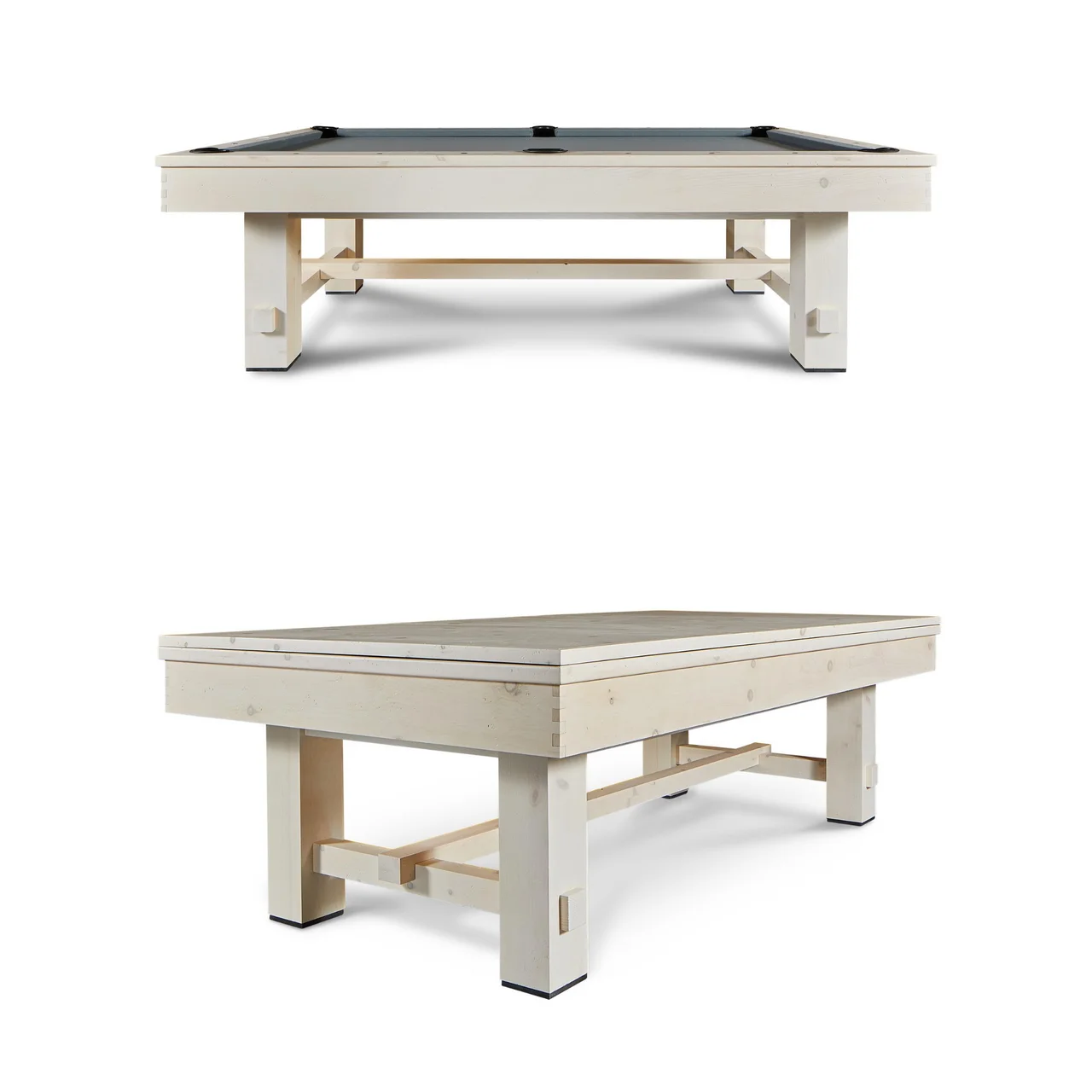 Manufacturer Direct Sales 3 in 1 Fashionable 9ft 8ft 7ft Modern Billiard Pool Table with Dining Top