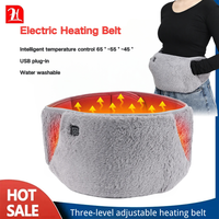 USB Three-level adjustable heating belt Winter Heater Hot Compress Therapy Abdominal Waist Lumbar Menstrual Uterus Warming Pad