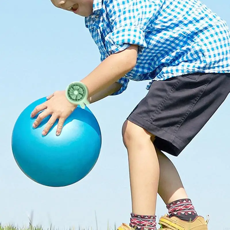 L8RE MINI COUM WATCH Trẻ quạt động Người hâm mộ điện lặng xem usb sạc