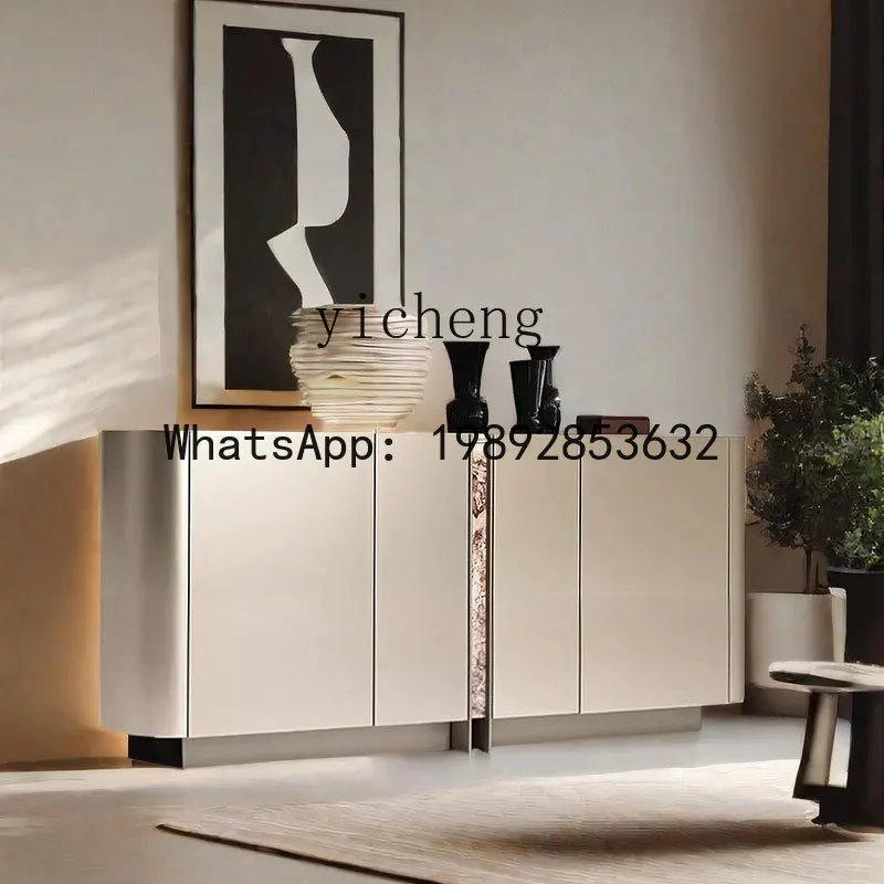 AA  dining side cabinet modern simple storage  decorative cabinet living room entrance entrance cabinet
