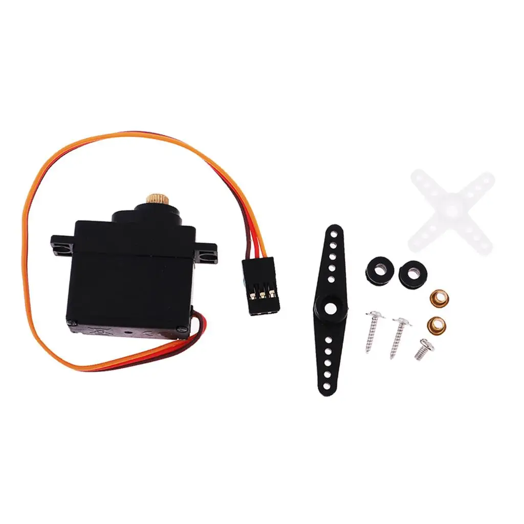 Metal Gear RC Truck Servo 3.5KG High Torque Accessory for Traxxas Summit 1/16 Racing