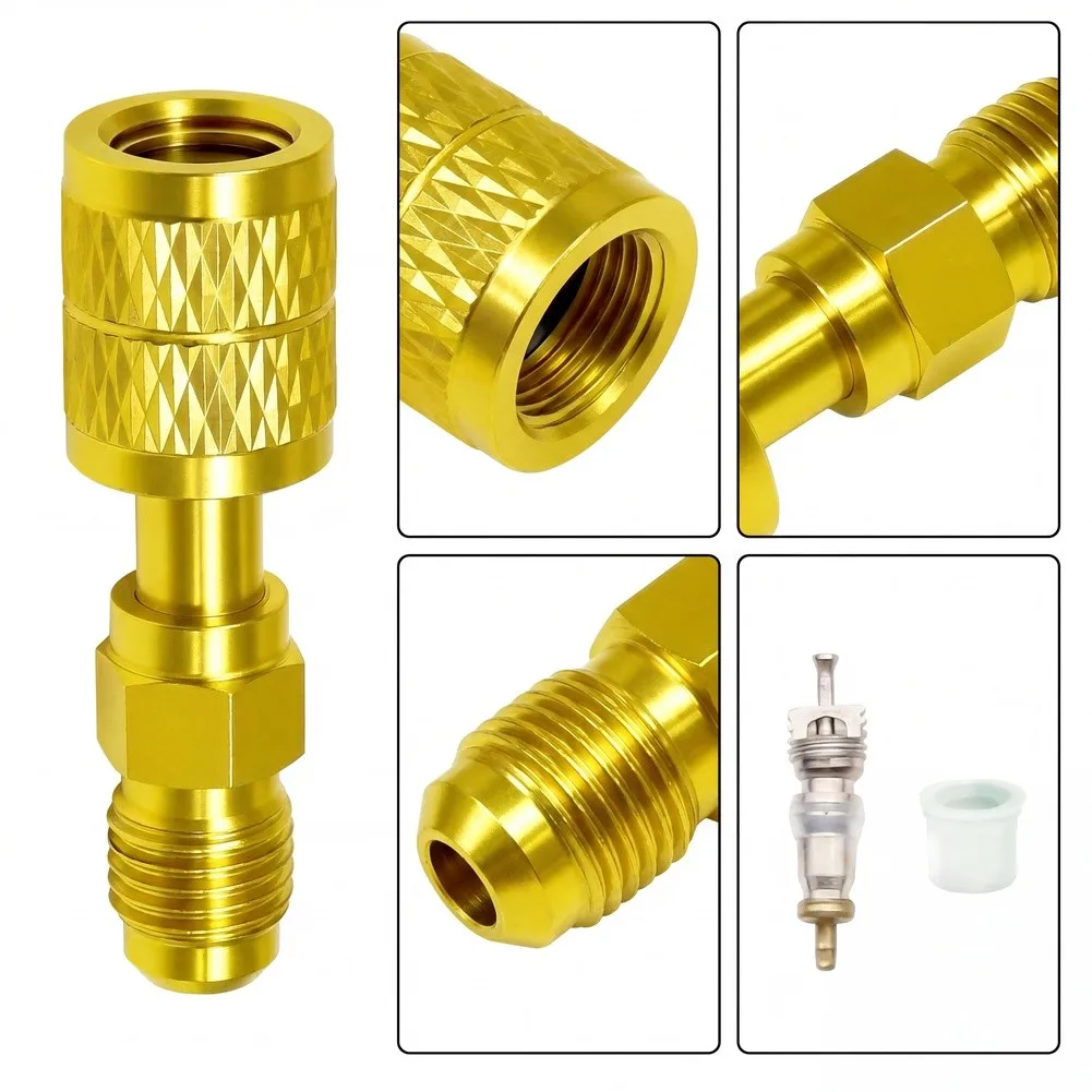 For Professional HVAC Repair As Shown In The Figure for a2l Adapter for sae Reverse Thread High-purity Brass Construction For