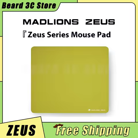 MADLIONS ZEUS Xsoft Mousepad FPS Esports Mechanical Keyboard Gaming Mouse Pad Neutral Equilibrium PC Gamer Accessories Custom