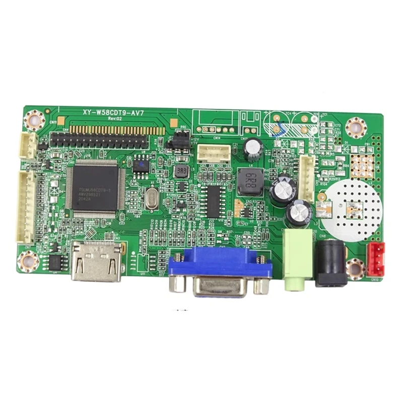 

ABMK -Compatible Notebook Monitor For JRY-W58CDT9-AV2 HD LCD Driver Board +VGA JRY-W9KFHD-EV1