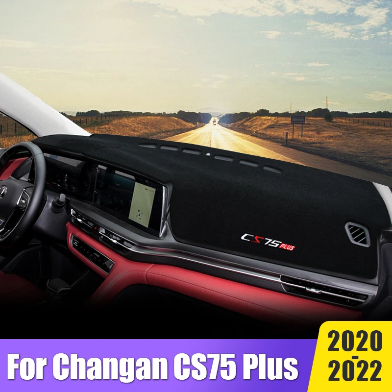 

Car Accessories For Changan CS75 Plus ​2020 2021 2022 Dashboard Cover Mat Instrument Panel Carpets Anti-UV Non-Slip Protector