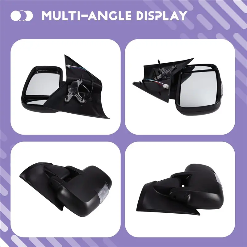 Electric Rearview Mirror With Turn Signal Assy For SAIC MAXUS LDV V80 Outside Door Mirror Auto Reversing Side Mirror L