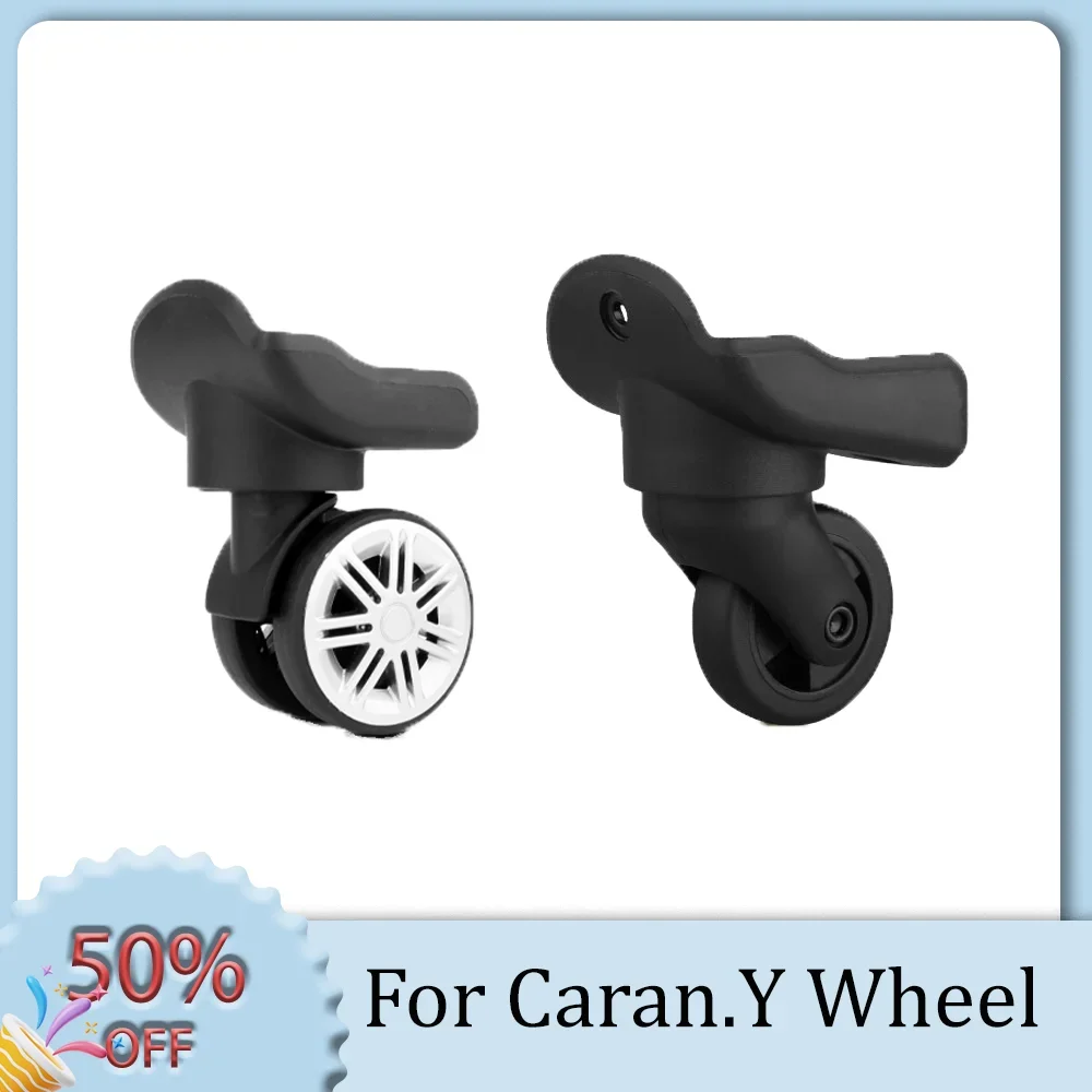 

For Caran.Y Replacement Parts Luggage 360-Degree Silent Swivel Wheels Smooth-Rolling Wheels Durable Repair Parts
