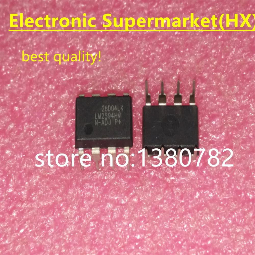 

Free shipping 10pcs/lots LM2594HVN-ADJ LM2594HVN LM2594 DIP-8 IC In stock!