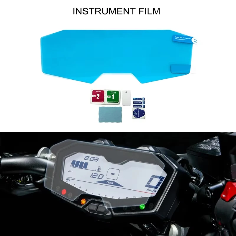 

Instrument Cluster Scratch Screen Protection Film Dashboard Screen Protector For Yamaha MT-07 FZ-07 MT07 FZ07 MT 07 2013-2020
