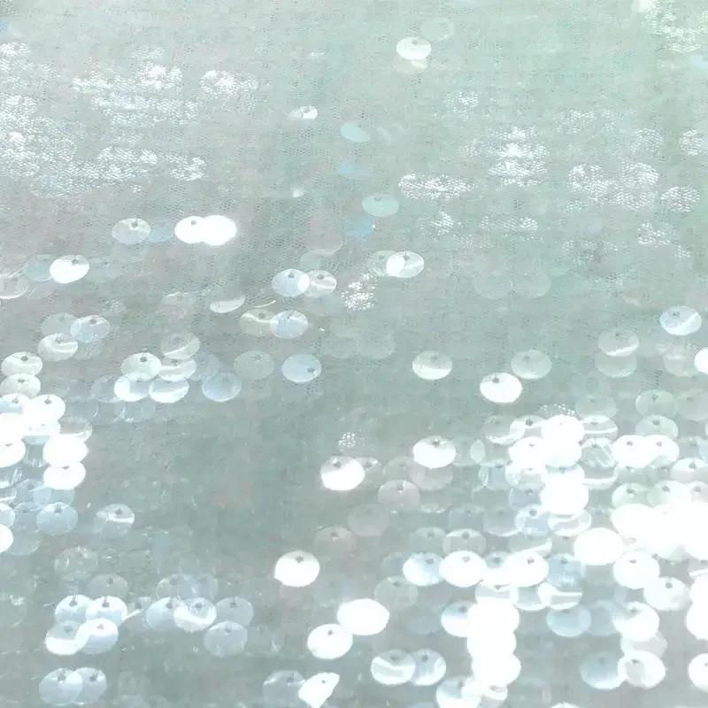 

Многоцветная блестящая сетчатая ткань с блестками, прозрачный круглый материал «сделай сам», для украшения свадебного платья