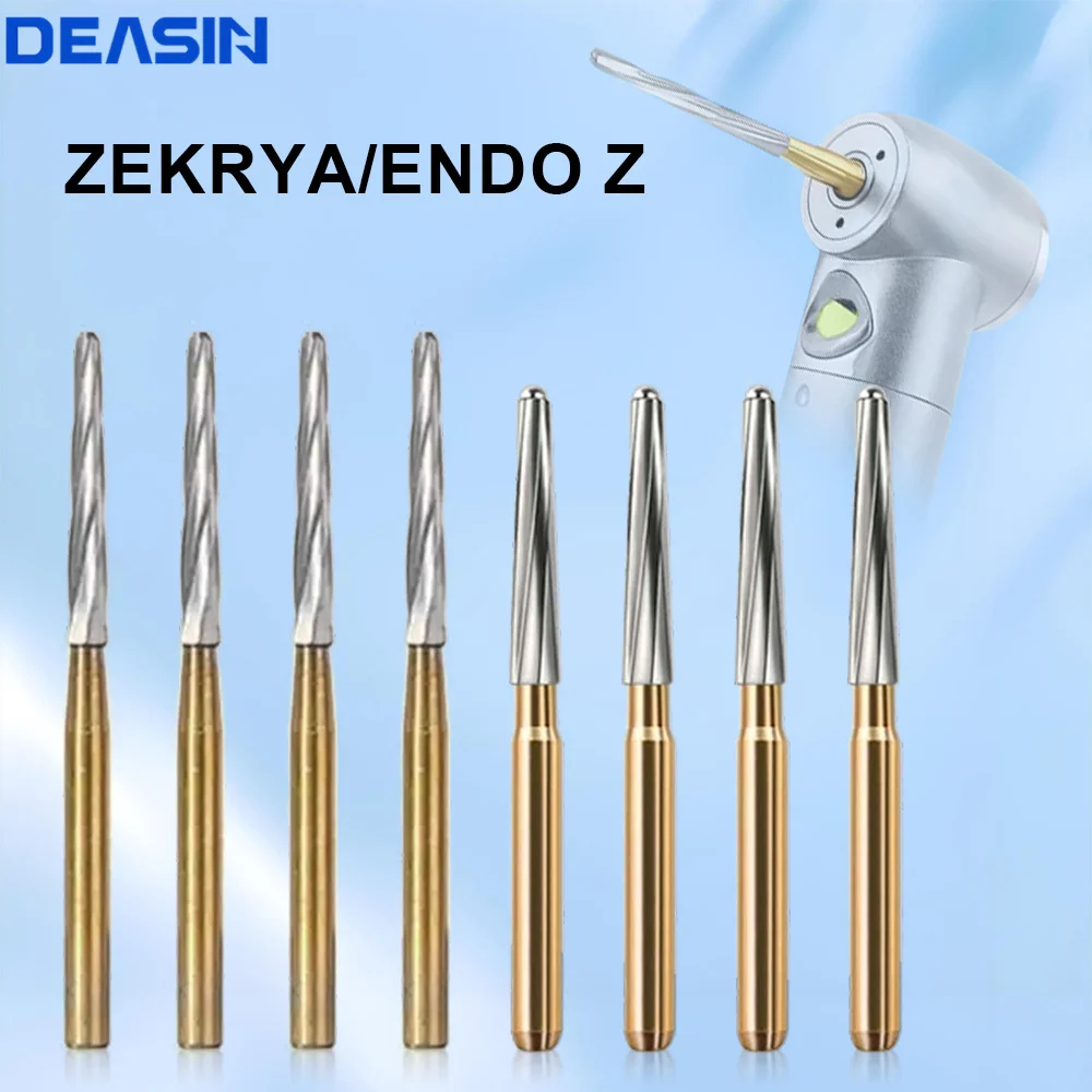 6pcs/box FG Series Dental Endo Z Carbide Tungsten Burs Drill Zekrya Tooth Extraction Burs For High Speed Handpiece Dentist Tool