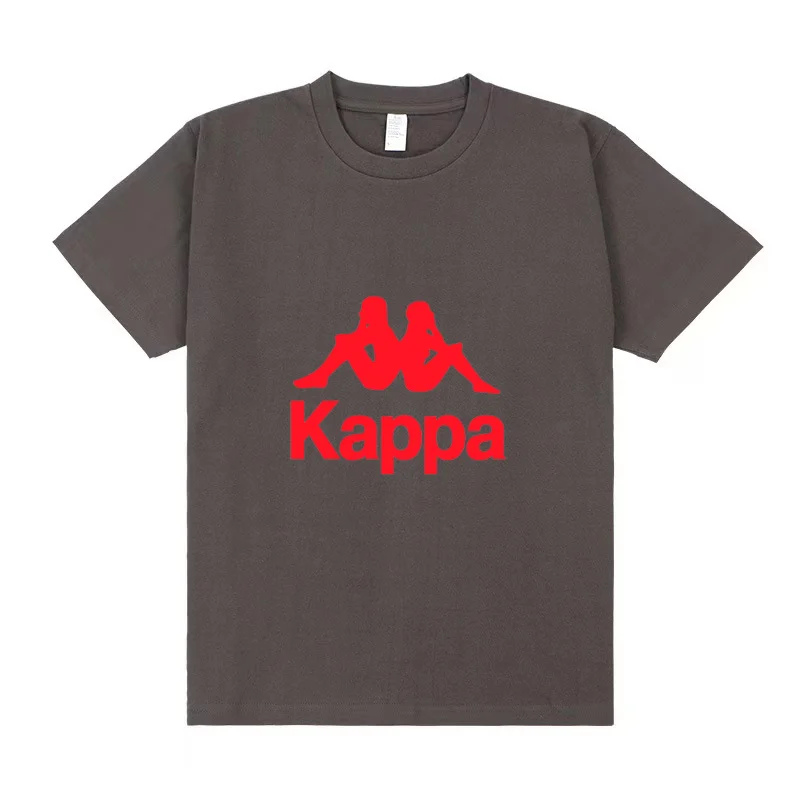 KAPPA Pure Cotton Short Sleeve Couple's Simple Everyday Versatile Comfortable Summer Breathable T-Shirt