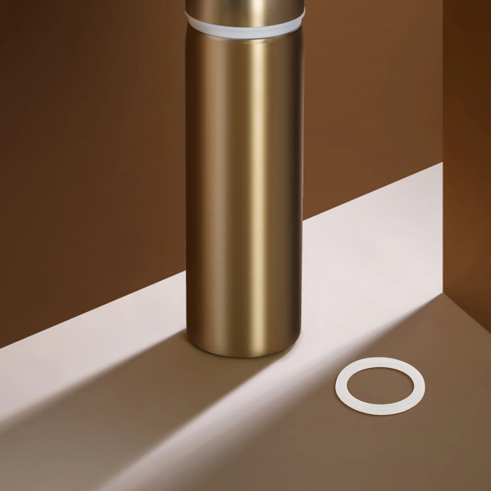 

4Pcs Insulated Bottle Sealing Rings Silicone Lid Gaskets Replacement for Vacuum Cup Airtight Seal Ring for Stainless Steel