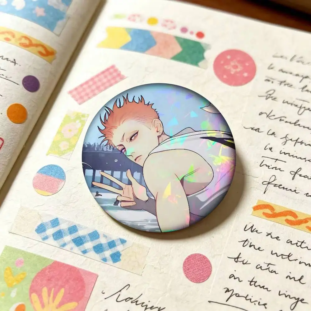 19 Days BL Anime   New Brooches Soft Button Pin Funny Silly Gnarpy On A Skateboard Meme Badge Gamer Collection Gifts