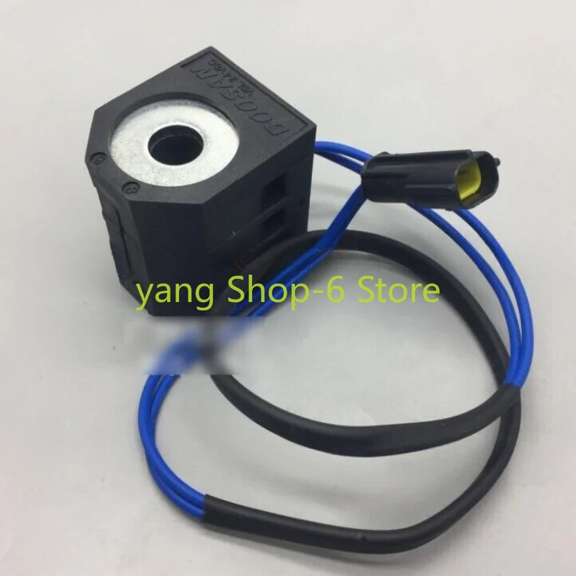 Solenoid Valve Coil 24VDC for Doosan Daewoo DH 220-5 215-7 225-7 Excavator