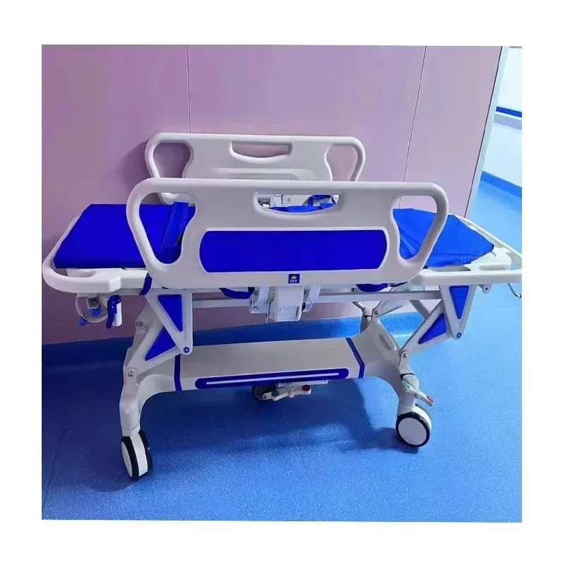 Exclusive Offers Patient trolley Medical folding adjustable ambulance Patient transfer Emergency bed Hospital stretcher trolley