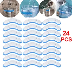 24set Pet Water Fountain Replacement Filter For WF050/WF060 Activated Carbon Filter For Pet Auto Drinking Feeder Pet