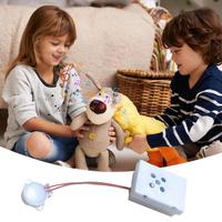 198 Seconds Stuffed Animal Sound Recorder Button Sound Box Toys Recording Device Plush Toy Custom Messages Recorder Voice Box